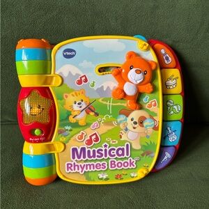 Educational Book Musical Rhymes Book By VTech